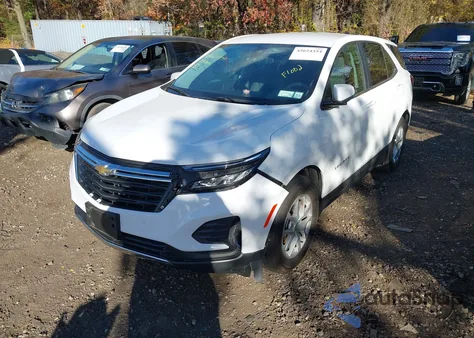 2024 Chevrolet Equinox Awd Lt из США, поврежденный, VIN 3GNAXUEGXRS121788